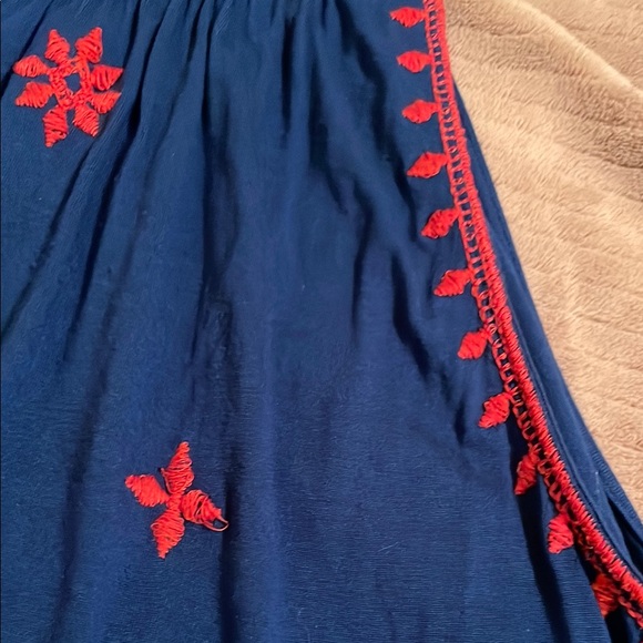 Loft Sleeveless Top with Red Embroidery - Picture 2 of 5